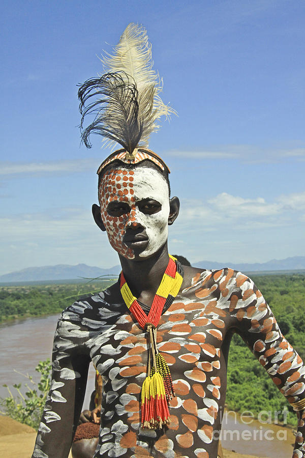 Konso tribe man Photograph by Gilad Flesch