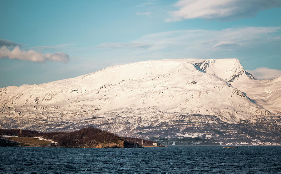 Koppangsfjellet Over Lyngenfjord Troms Norway Photograph by Adam Rainoff