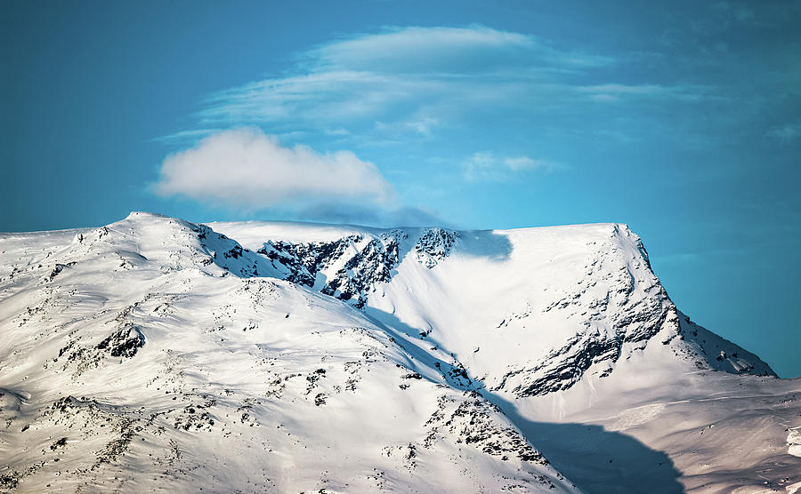 Koppangsfjellet Peak Lyngen Troms Norway Photograph by Adam Rainoff