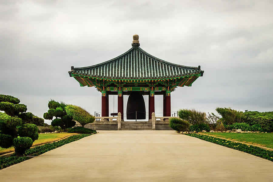 Korean Bell of Friendship Photograph by Ed Clark