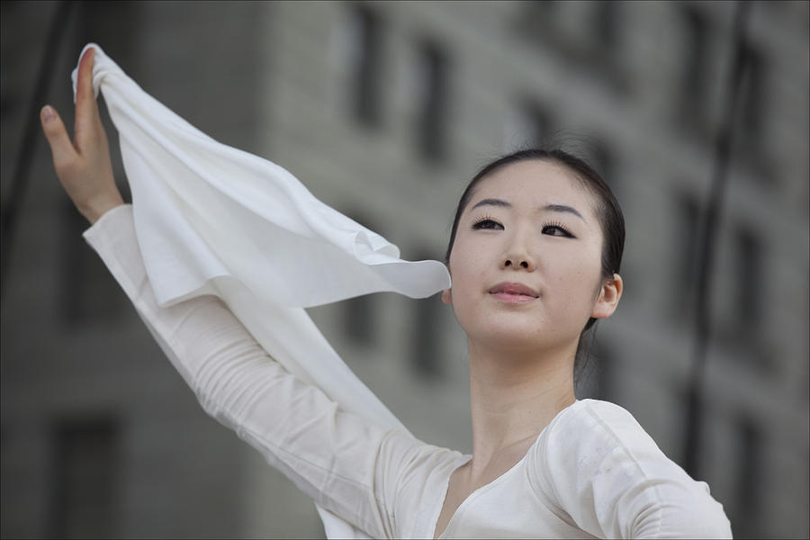 Korean Dancer Photograph by Robert Ullmann