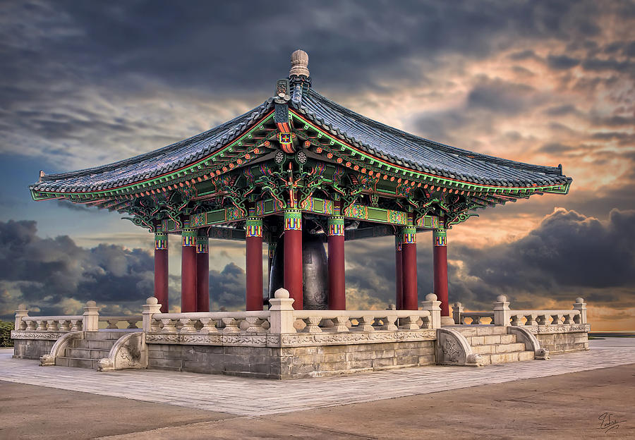 Korean Freedom Bell 1 Photograph by Endre Balogh