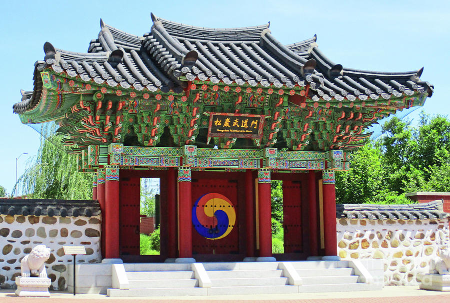 Korean Gate 1 Photograph by Randall Weidner - Pixels