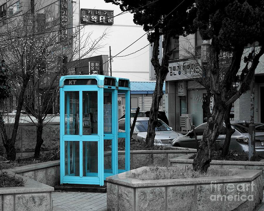 Korean Telephone Booth Photograph by Scott Cameron
