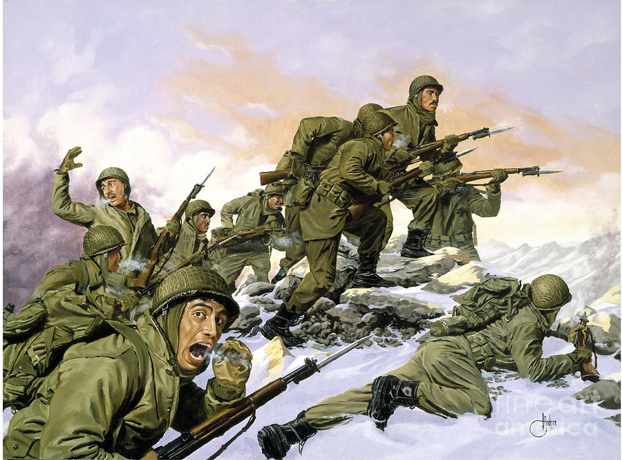Korean War Painting by Celestial Images