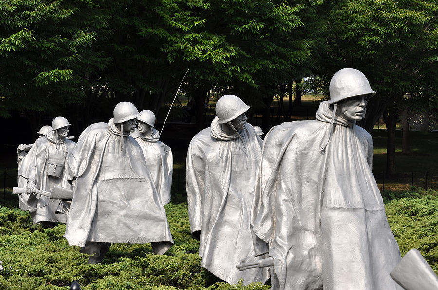Korean War Memorial 6 Photograph by Teresa Blanton