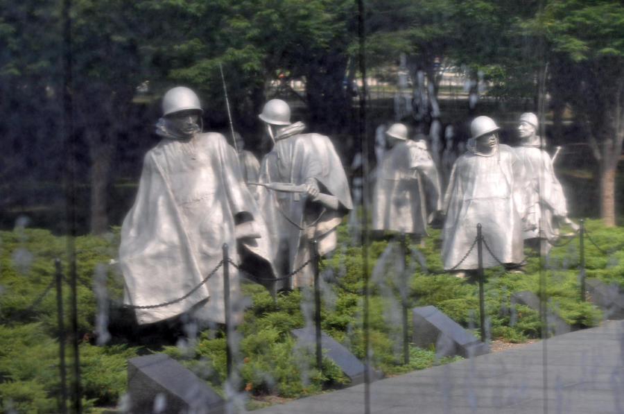 Korean War Memorial 7 Photograph by Teresa Blanton
