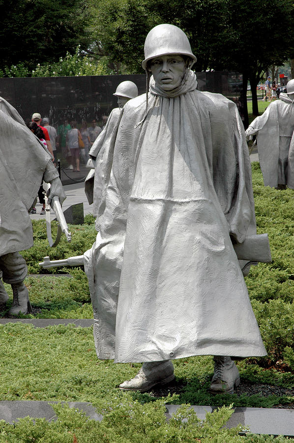 City Photograph - Korean War Memorial by LeeAnn McLaneGoetz McLaneGoetzStudioLLCcom