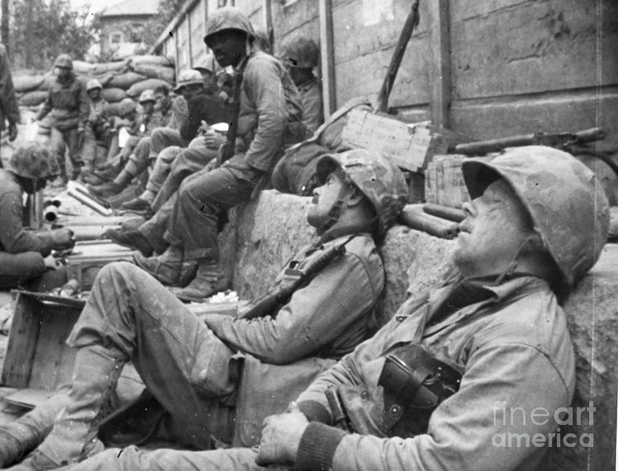 Korean War: U.n. Troops Photograph by Granger