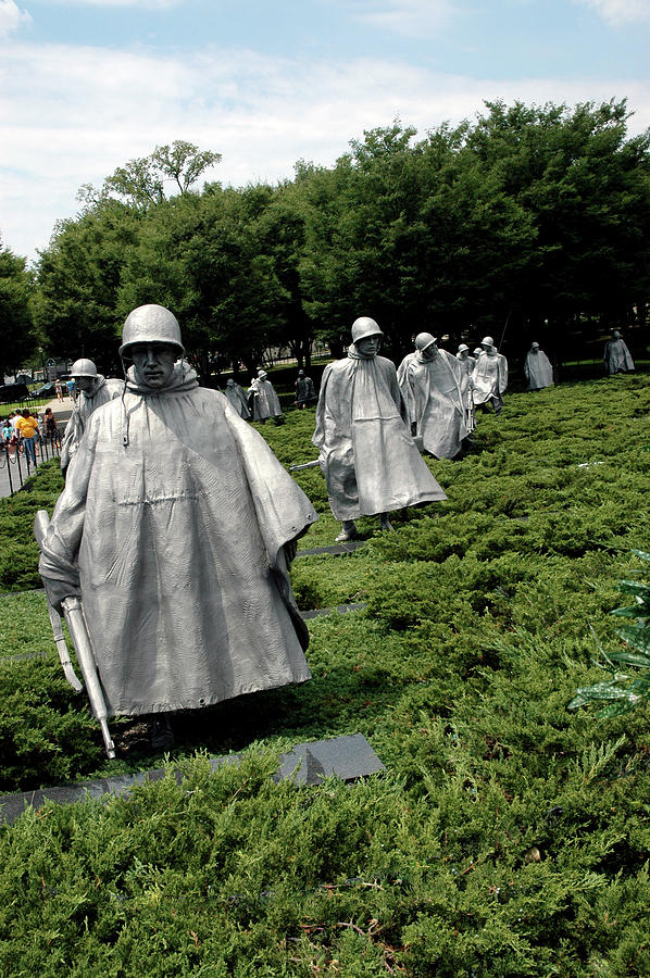 City Photograph - Korean War Veterans Memorial by LeeAnn McLaneGoetz McLaneGoetzStudioLLCcom