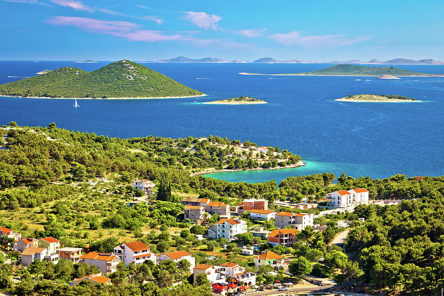 Kornati islands national park view from Drage Photograph by Brch Photography