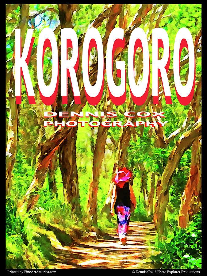 Korogoro Travel Poster Photograph