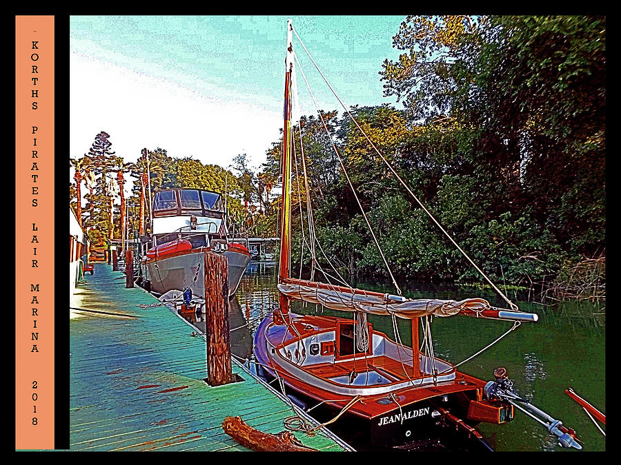 Korths Guest Dock Digital Art by Joseph Coulombe