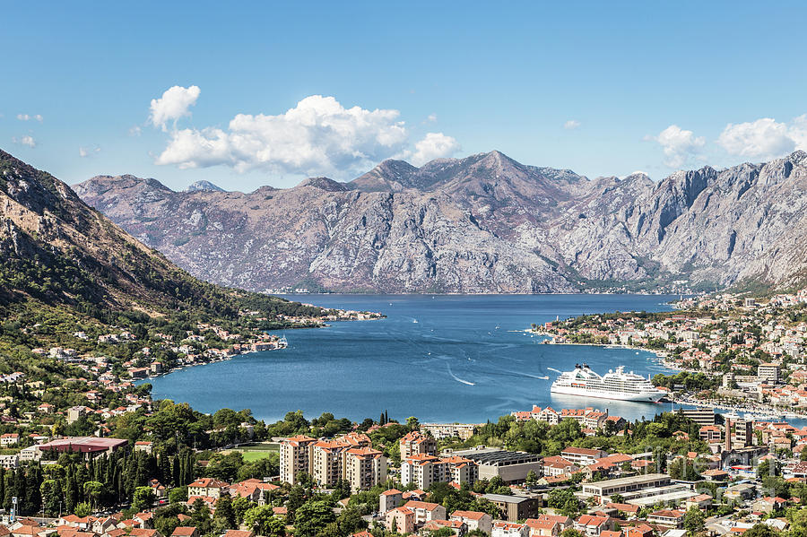 Kotor bay in Montenegro Photograph by Didier Marti
