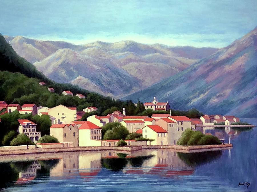 Kotor Montenegro Painting by Janet King - Fine Art America