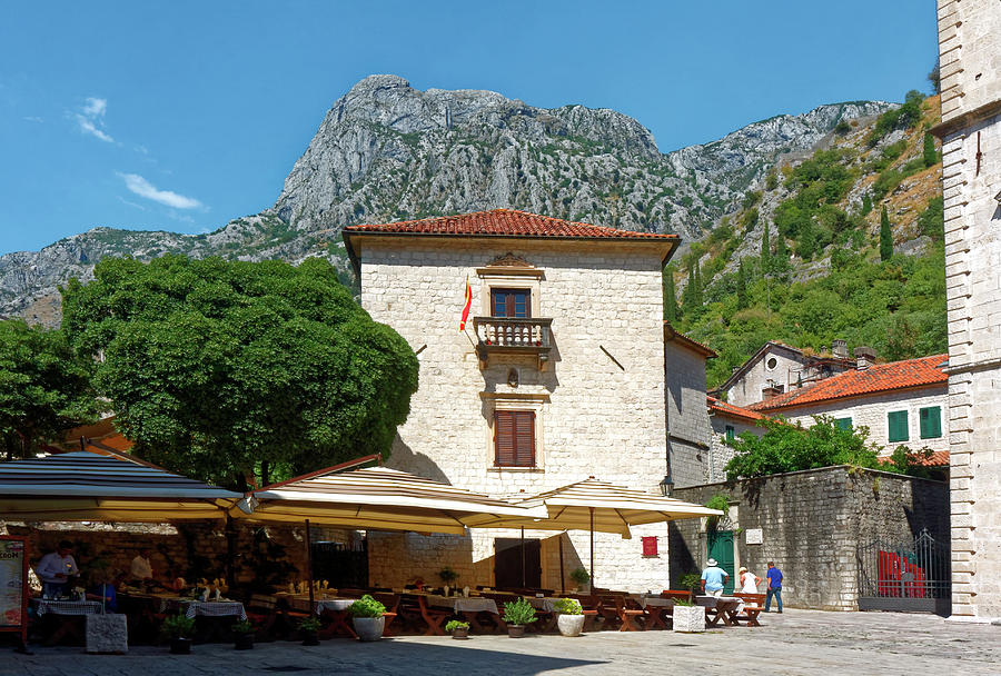Kotor Montenegro Square Photograph by Sally Weigand