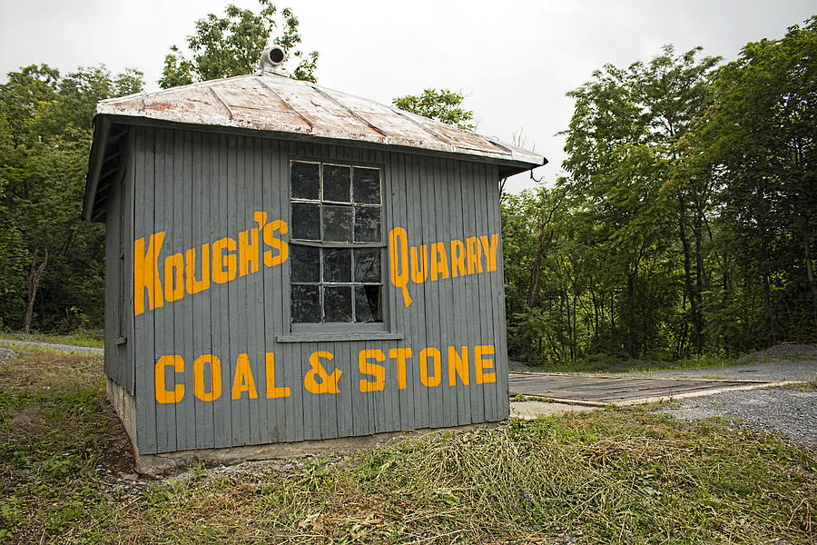 Koughs Quarry Coal and Stone Photograph by Kristia Adams