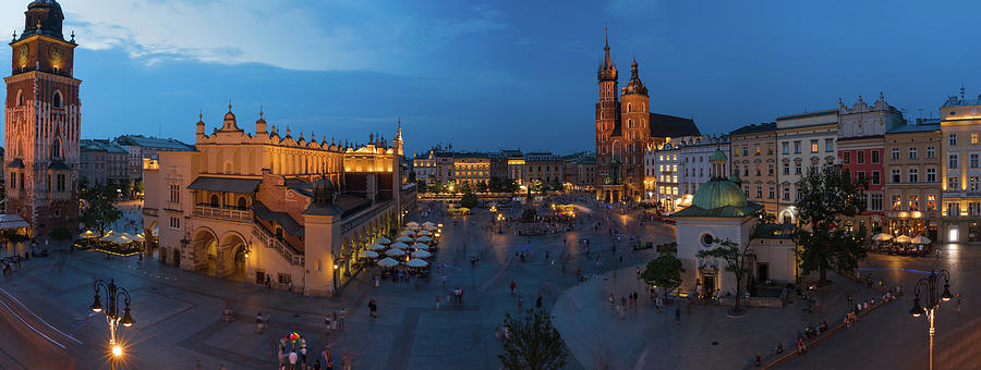 Krakow Poland Main Square Photograph