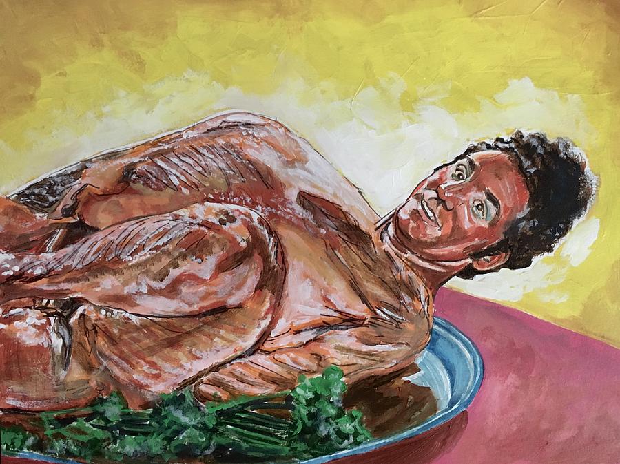 Kramer Turkey Painting by Joel Tesch