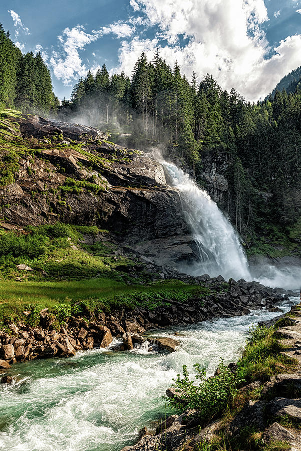 Krimml Waterfalls, Austria Photograph by Nir Roitman