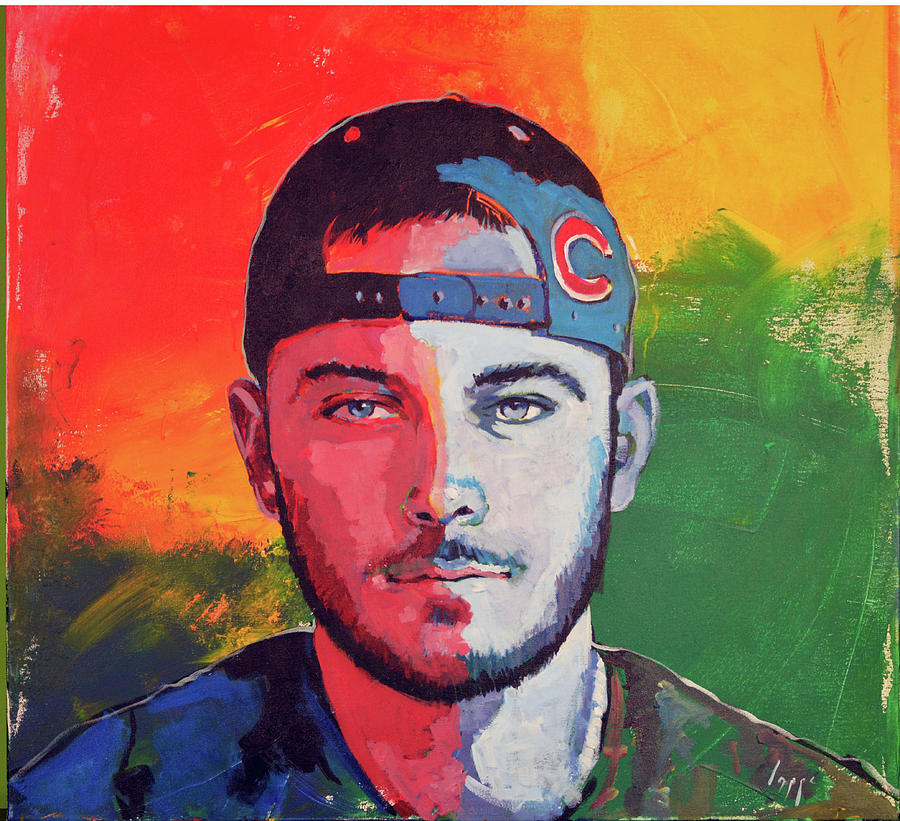  Kris Bryant Baseball Canvas Poster Wall Art Decor