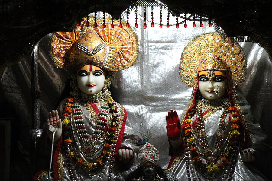Krishna and Radha, Vrindavan Photograph by Jennifer Mazzucco