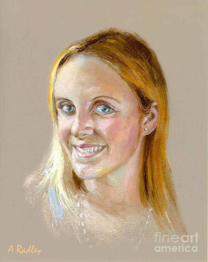 Kristen Painting by Ann Radley