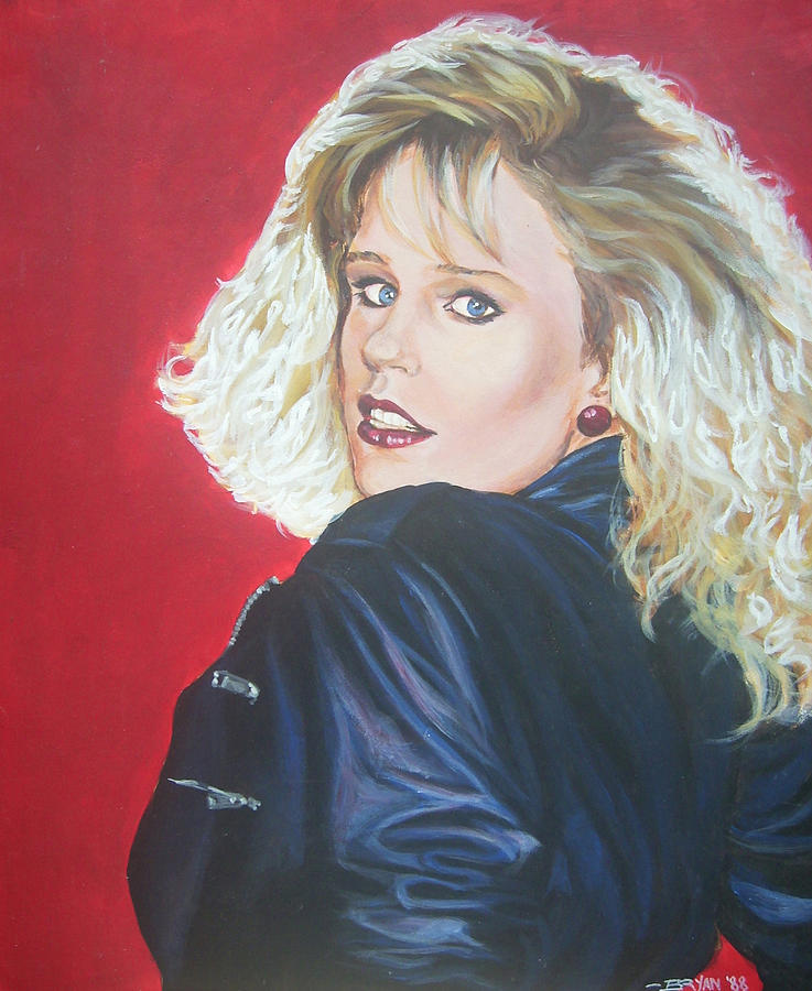 Kristi Sommers Painting by Bryan Bustard
