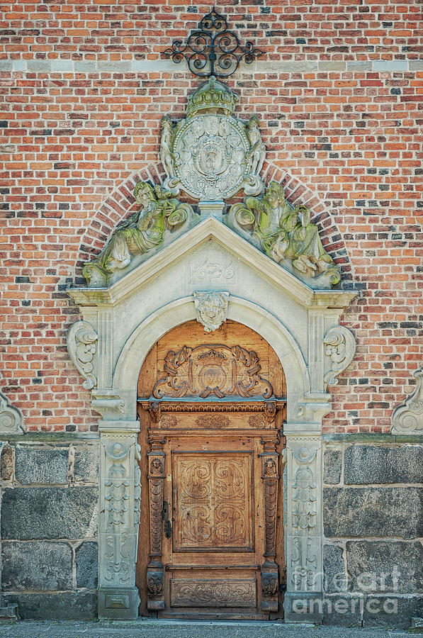 Kristianstad Church Doors Photograph by Antony McAulay