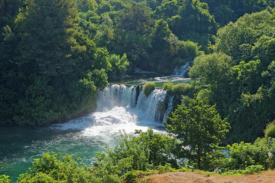 Krka National Park Waterfalls 2 Photograph by Sally Weigand