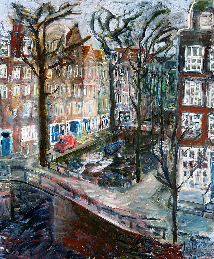 Kromboom Sloot Painting by Joan De Bot Kromboom Sloot Painting by Joan De Bot