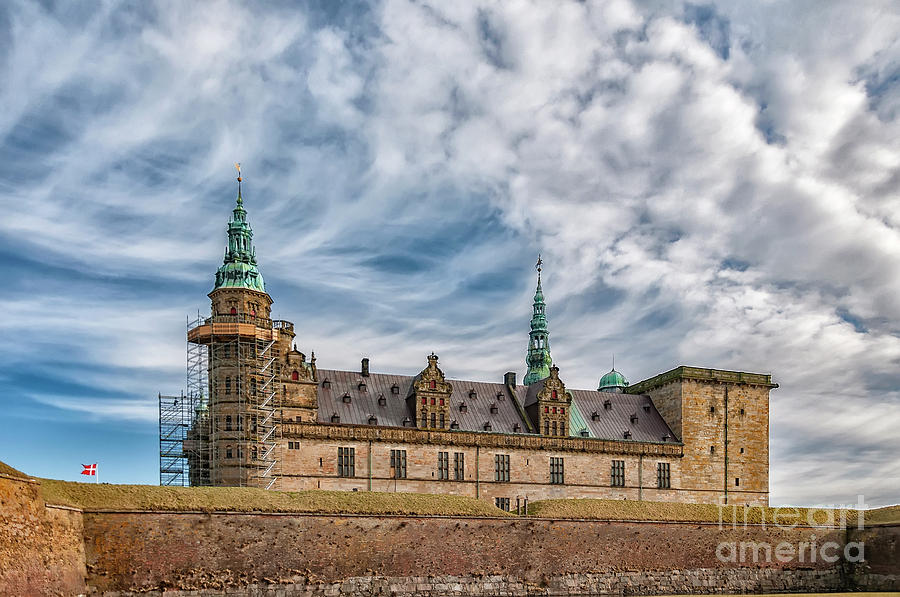 Kronborg castle in Denmark Photograph by Antony McAulay