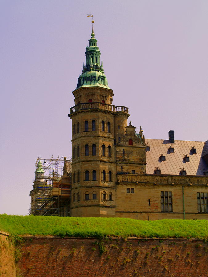 Kronborg Slot tower Photograph by Michael Canning