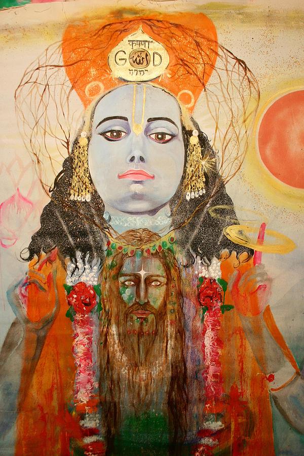 krsna and christ by Brian c Baker krsna and christ by Brian c Baker