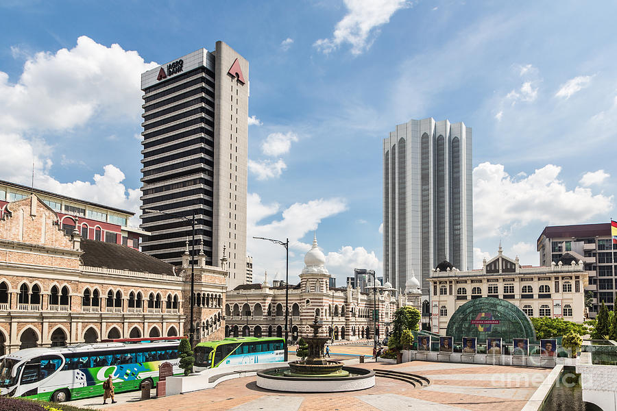Kuala Lumpur cityscape Photograph by Didier Marti