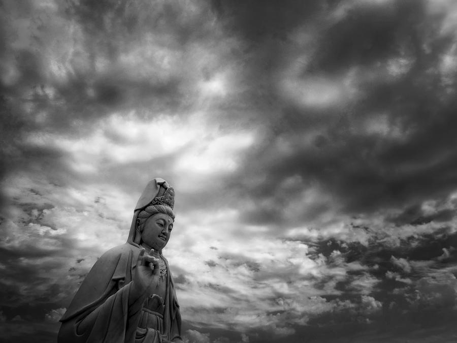 Inspirational Photograph - Kuan Yin Statue by Tianxin Zheng