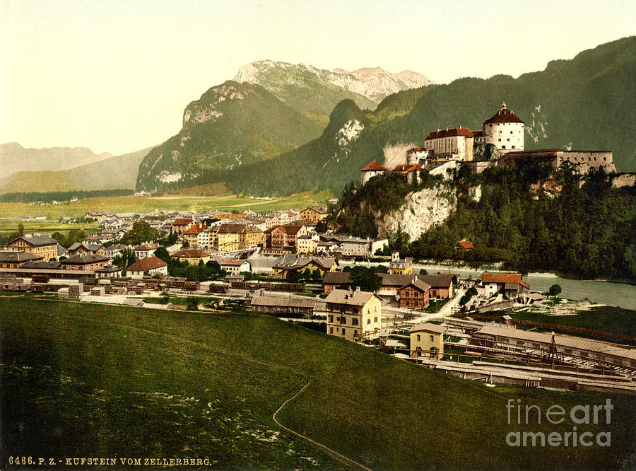 Kufstein Tyrol Austria-Hungary Painting by Celestial Images