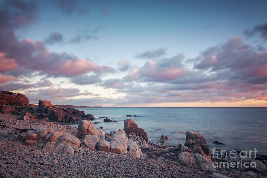 Kullaberg rocky coastline Photograph by Sophie McAulay