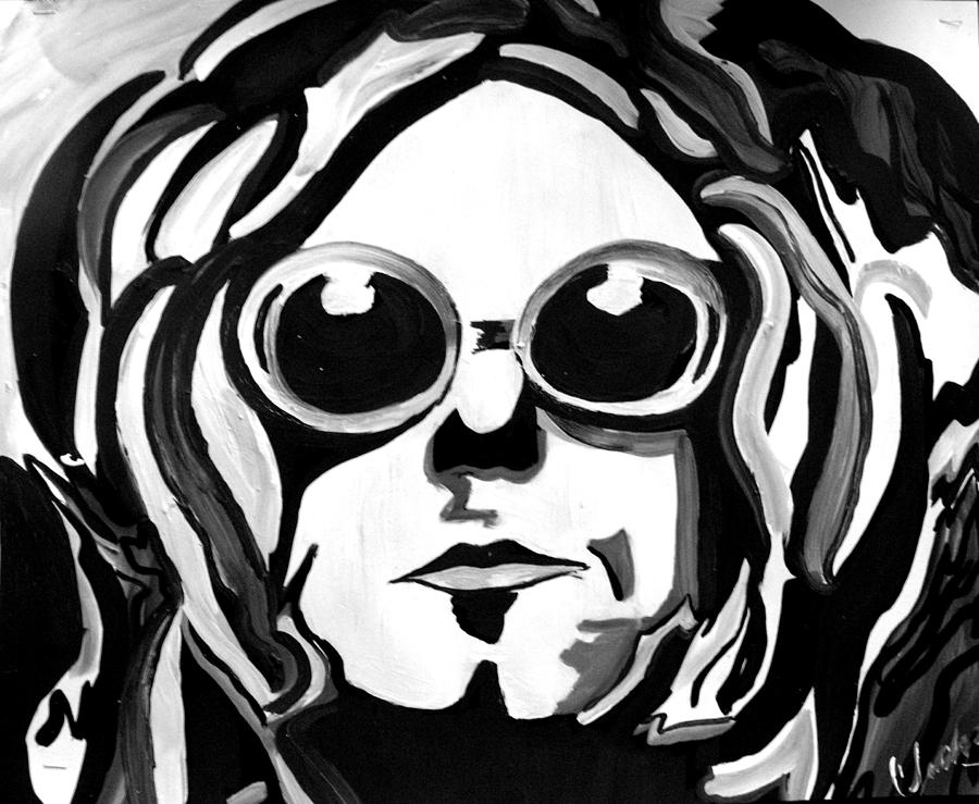 Kurt Cobain Painting - Kurt Cobain by Cat Jackson