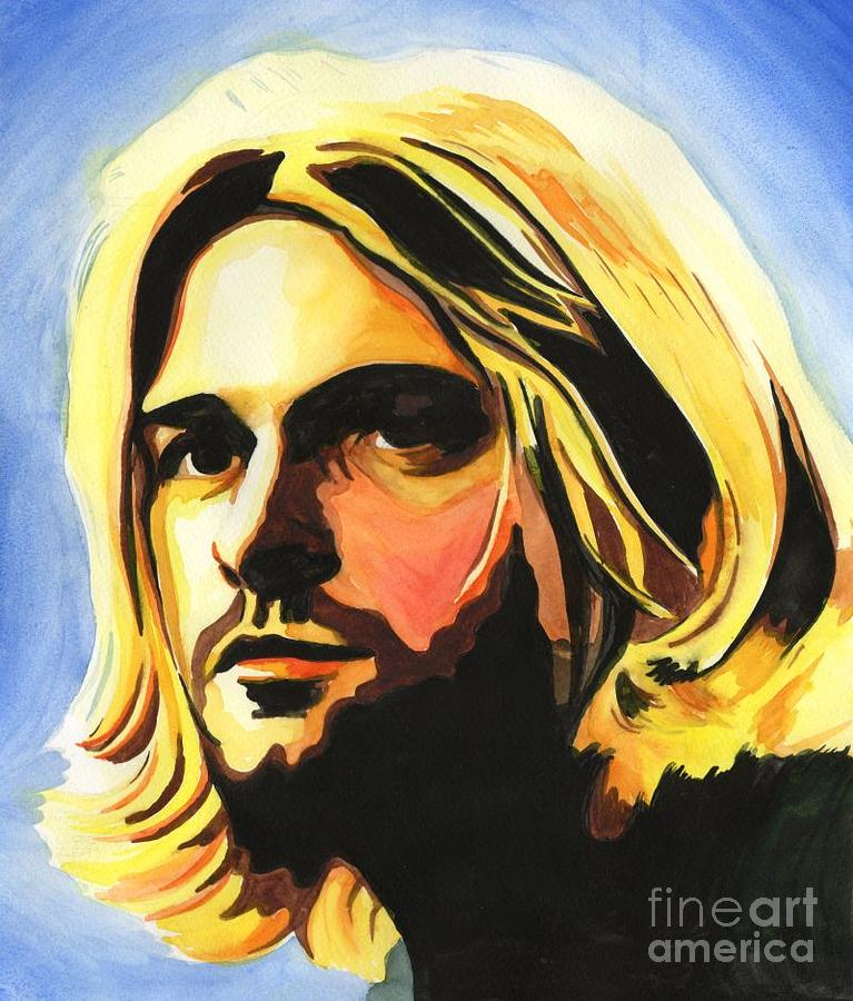 Kurt Cobain Painting by Eniko Tanyi - Fine Art America