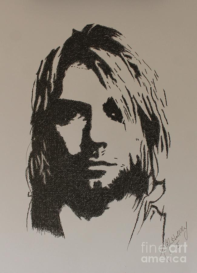 Kurt Cobain Nirvana Painting