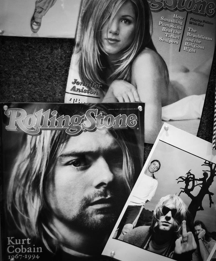 Kurt Cobain Photograph - Kurt by Kathleen White