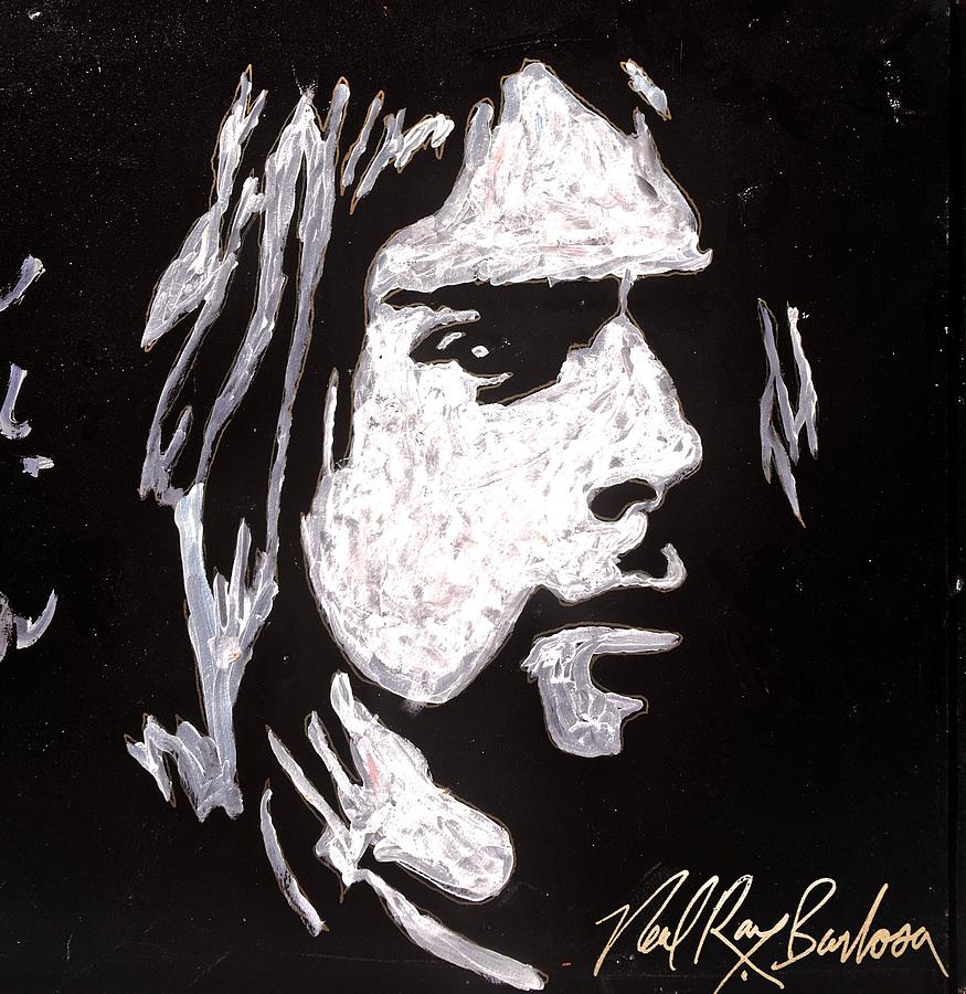 Kurt kobain Painting by Neal Barbosa