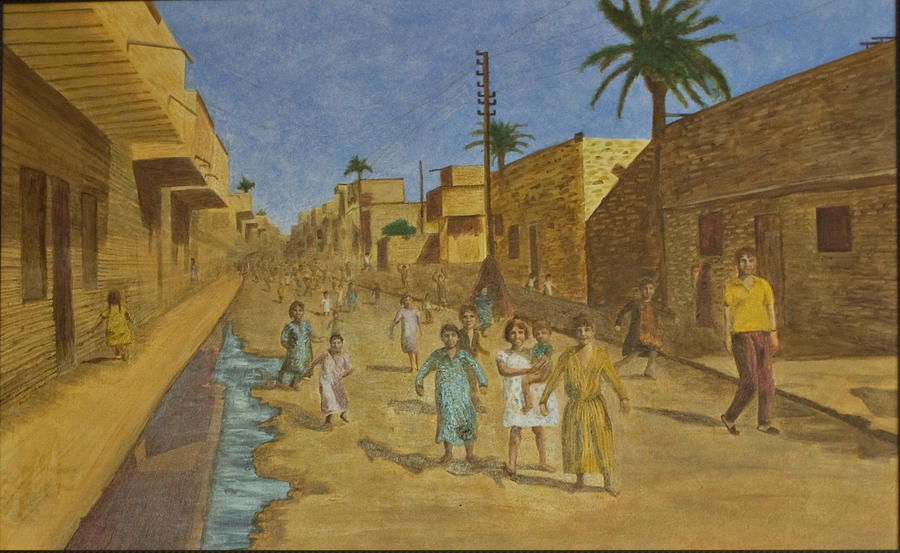 Kut Iraq Painting by Julia Collard