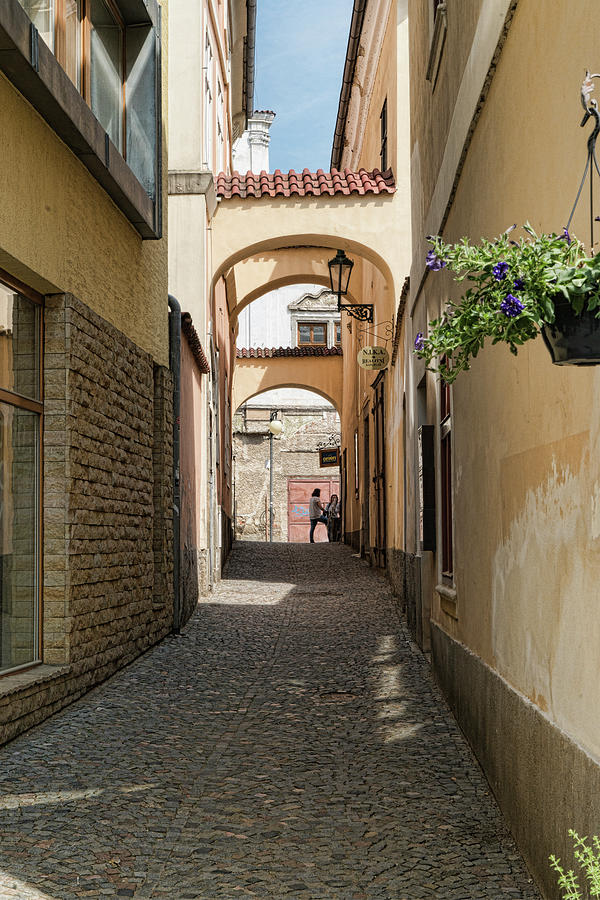 Kutna Hora Alley Photograph by Sharon Popek