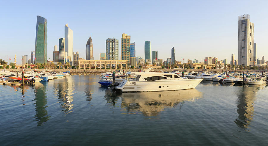 Kuwait City Skyline Photograph