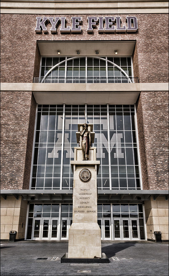 College Station Photograph - Kyle Field by Stephen Stookey
