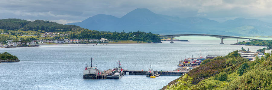 Kyle of Lochalsh and the Isle of Skye, Photograph by Ray Devlin