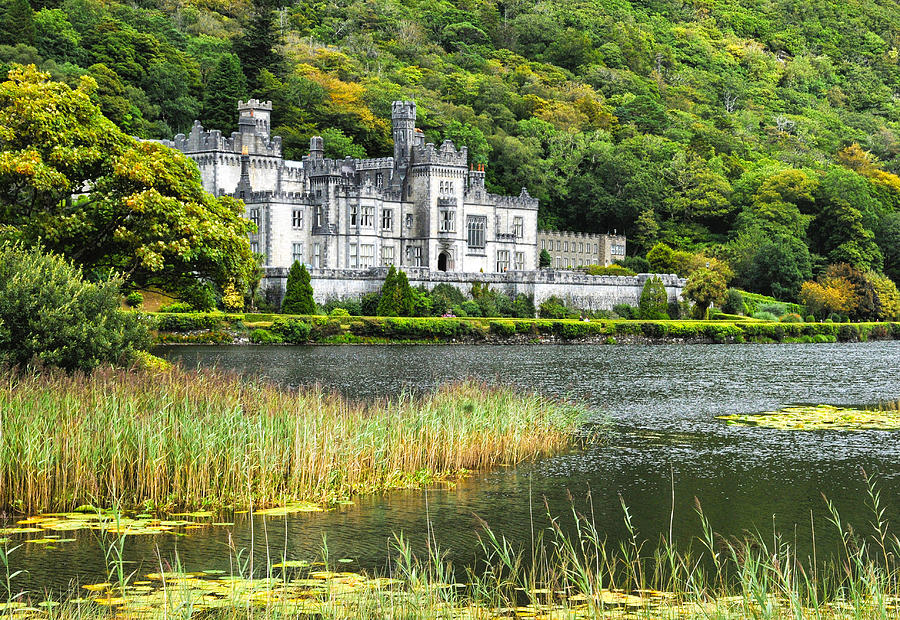 Ireland - Kylemore Abbey Photograph by Barbara Budzinski - Fine Art America