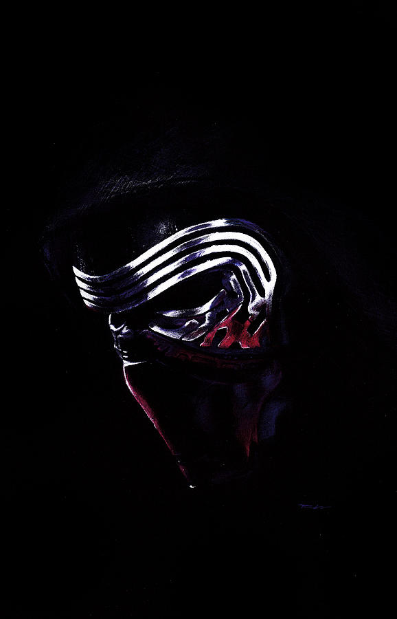 Star Wars Pastel - Kylo Ren by Raymond Lee Junior Warfield